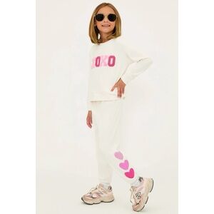 Beach Riot Little Georgie Pant XOXO Cream